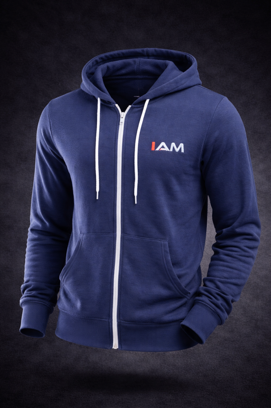 I AM ZIP HOODIE